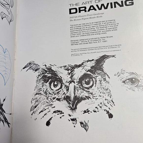 The Art of Drawing How To Instruction Book B-377 Vintage Softcover - Picture 4 of 16